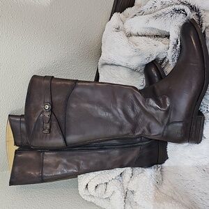 Frye Molly Button Tall Riding Boots